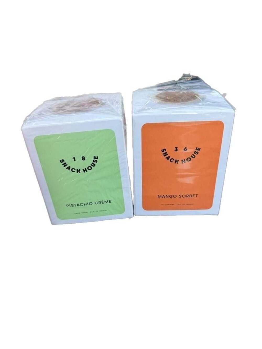 Snack House 18 Pistachio Crème and 36 Mango Sorbet Eau de Parfum 3.3 fl oz Set